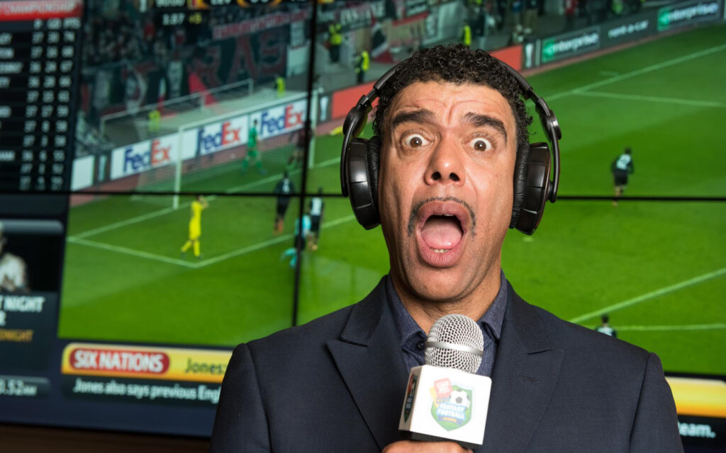 Chris Kammy Kamara hire a soccer sports star host presenter for your event at agent Great Sporting Speakers