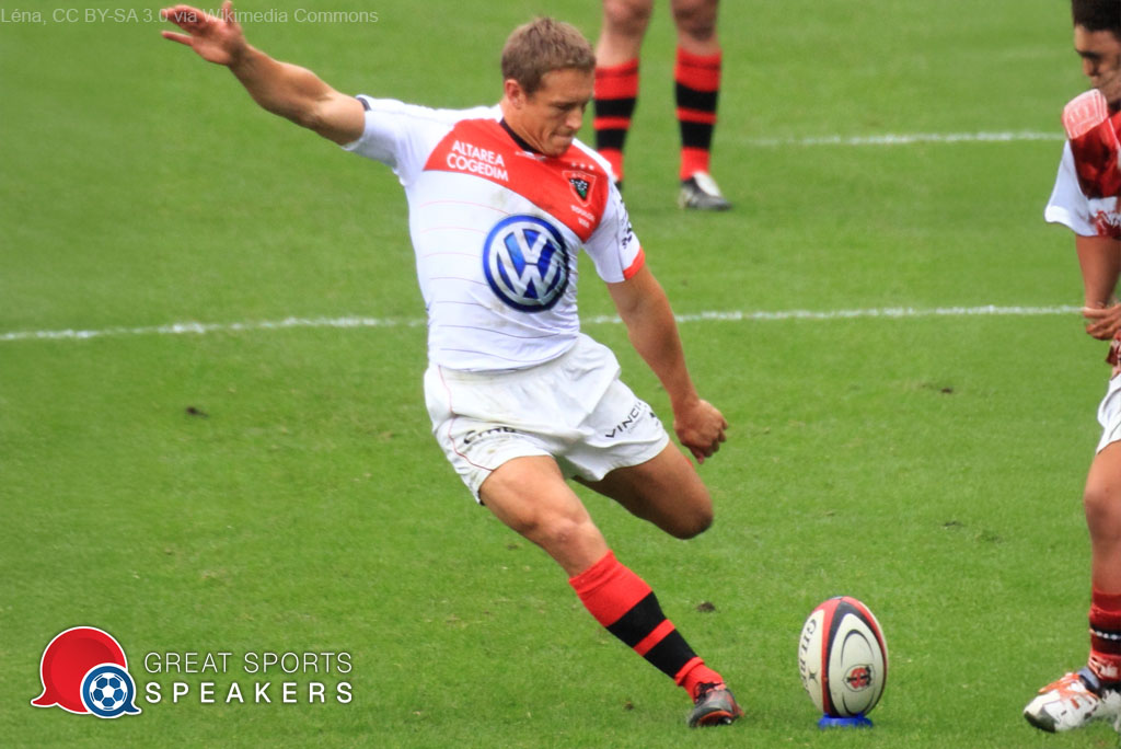 Jonny Wilkinson Rugby Top 15 Sports Motivational Speakers book at official agent Great Sports Speakers