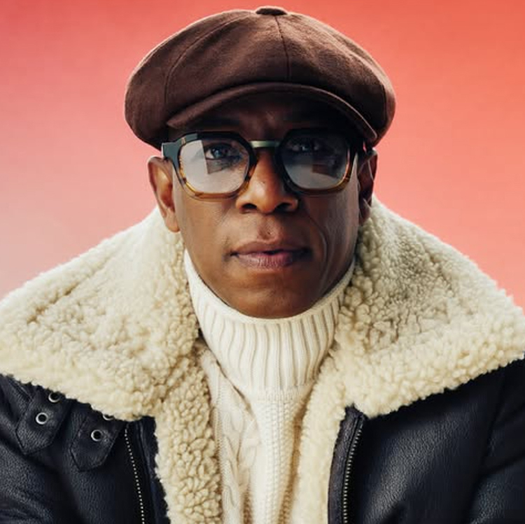 Ian Wright MBE image for football keynote and event appearances.