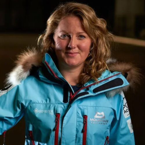 Mollie Hughes World Record-Holding Mountaineer Everest North South Pole Speaker at official agent Great Sports Speakers