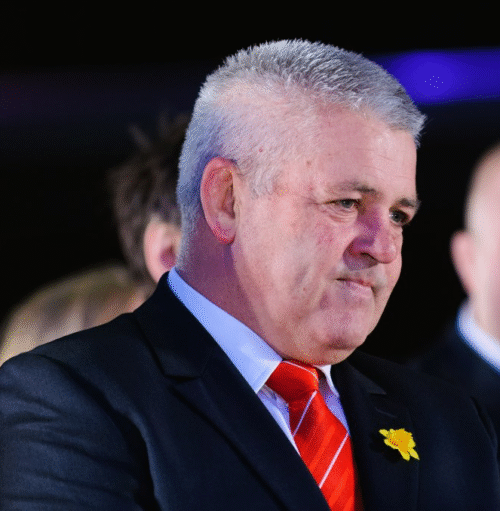 Warren Gatland Wales coach New Zealand Rugby Coach Speaker at official agent Great Sports Speakers