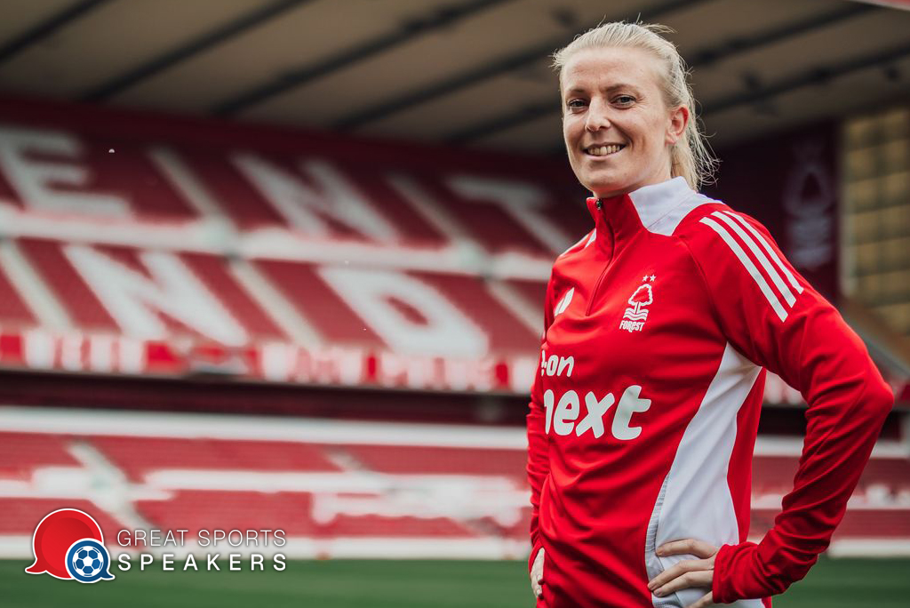 Kate Longhurst Womens Super Leagues Chelsea Nottingham Liverpool West ham speaker book at official agent Great Sports Speakers