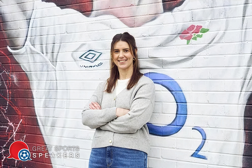 Sarah Hunter CBE England Rugby Legend inspirational speaker booking official agent Great Sports Speakers