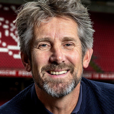 Edwin Van der sar hire goalkeeper speaker book at agent Great Sports Speakers,,