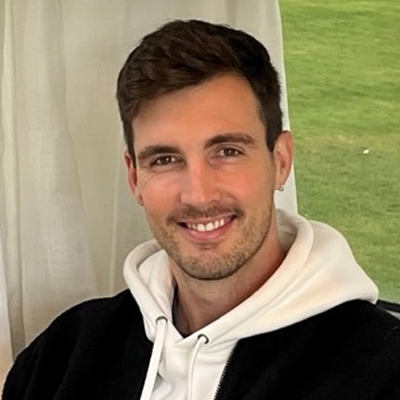 Steven Finn hire fast bowler speaker book at agent Great Sports Speakers