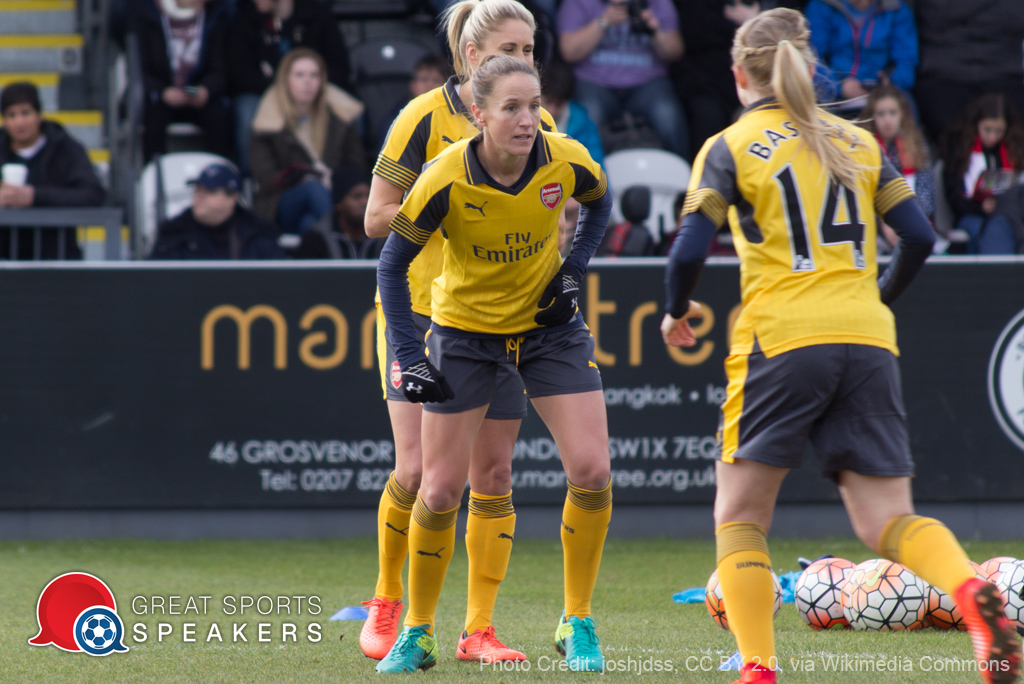 Top 10 Female Football Speakers Casey Stoney at Great Sports Speakers